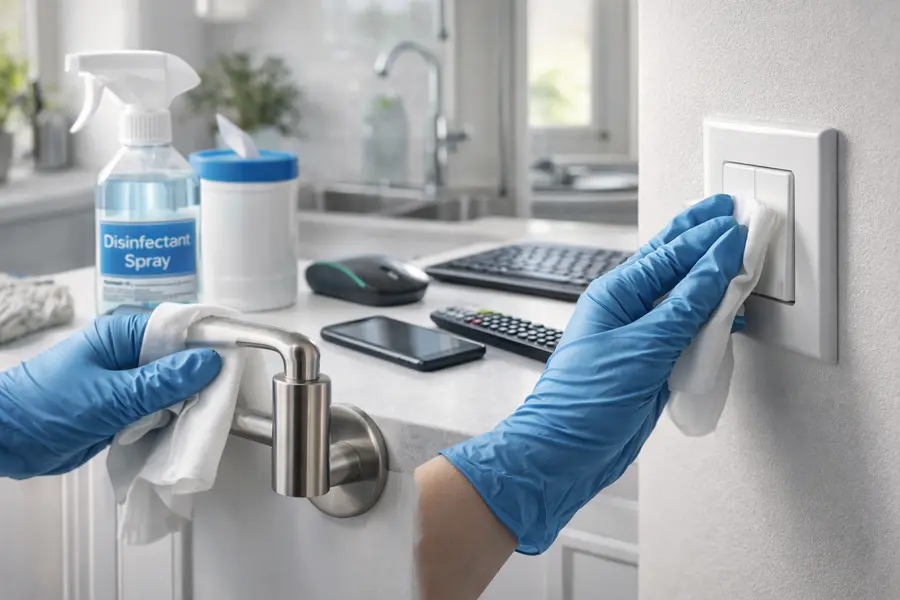 The Right Schedule for Cleaning High-Contact Surfaces