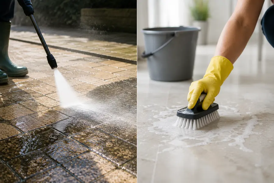 High Pressure Cleaning vs Traditional Cleaning Which Works Better